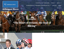 Tablet Screenshot of kilbegganraces.com